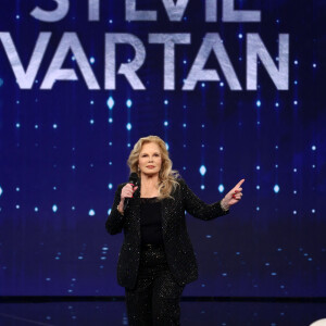 Exclusif - Sylvie Vartan est l'invitée de l'émission Domenica In à Milan le 25 février 2024. 