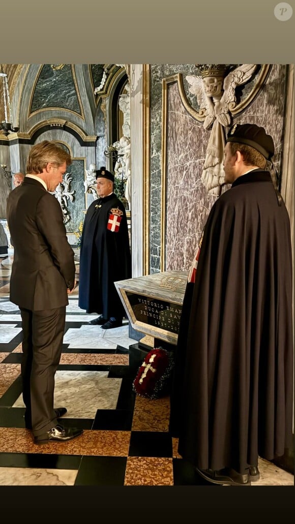 L'unique fils du roi Humbert II d'Italie a été inhumé à la basilique de Superga, à Turin, ce 1er juillet 2024, en présence de son fils Emmanuel-Philibert