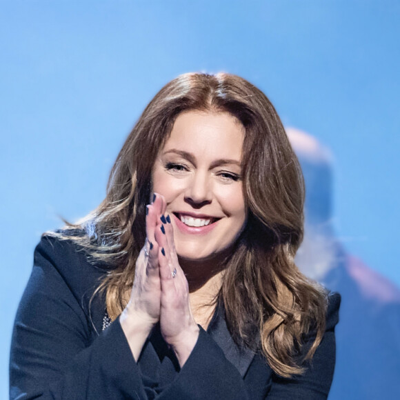 Exclusif - Isabelle Boulay en concert au Grand Rex à Paris pour son show "D'Amériques et de France" le 8 mars 2024. © Cyril Moreau / Bestimage 