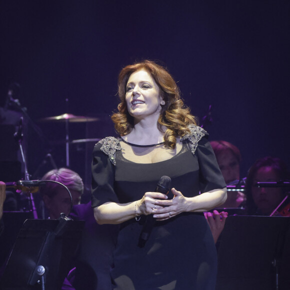 Isabelle Boulay - Isabelle Boulay en concert en hommage au 60ème anniversaire de la disparition d'Edith Piaf à la Seine Musicale à Boulogne-Billancourt le 17 octobre 2023. © Jack Tribeca / Bestimage 