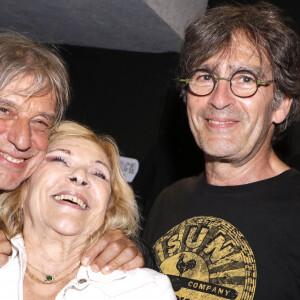 Exclusif - Jean-Louis Aubert, Nicoletta et Richard Kolinka - People lors de la soirée des 50 ans du studio Ferber à Paris. Le 29 juin 2023 © Cédric Perrin / Bestimage 