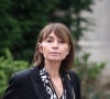 Françoise Hardy estimait précieuse la présence de Sylvie au côté de Jacques...Sylvie Duval quittant la cérémonie des funérailles de la chanteuse française Françoise Hardy au crématorium du Père Lachaise à Paris, France, le 20 juin 2024. Photo par Raphael Lafargue/ABACAPRESS.COM