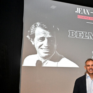 Exclusif - Paul Belmondo a inauguré le cinéma Jean-Paul Belmondo, situé au 16 place Garibaldi à Nice, le 25 novembre 2023.