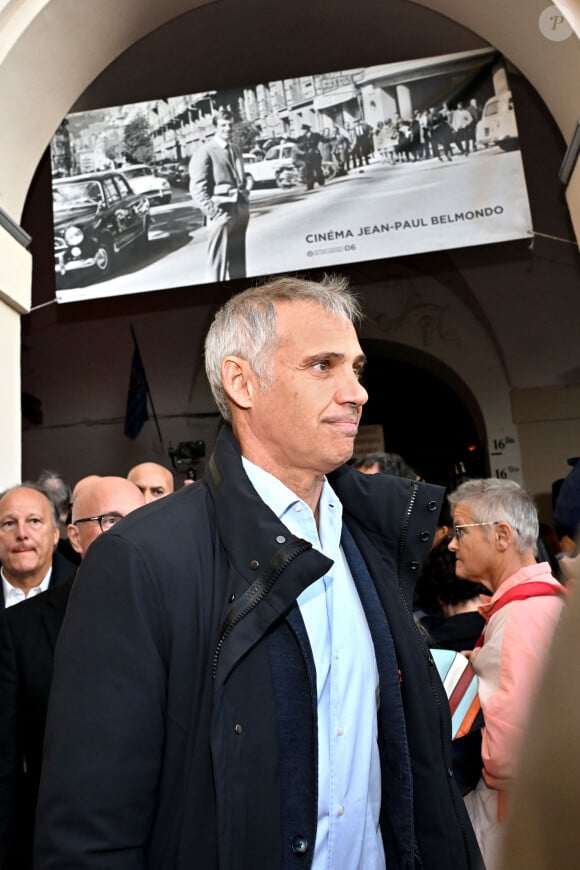 Exclusif - Paul Belmondo a inauguré le cinéma Jean-Paul Belmondo, situé au 16 place Garibaldi à Nice, le 25 novembre 2023.