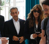 Nicolas Sarkozy et Carla Bruni étaient à Paris pour le second tour des élections législatives
L'ancien président Nicolas Sarkozy et sa femme Carla Bruni vont voter pour le second tour des élections législatives au lycée La Fontaine à Paris. © Christophe Clovis / Bestimage 