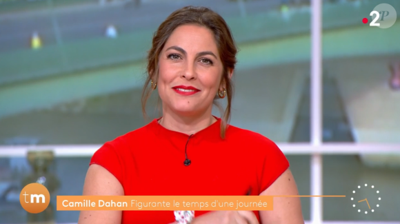 Il s'agit de Camille Dahan
Camille Dahan, chroniqueuse de "Télématin", est enceinte de son deuxième enfant.