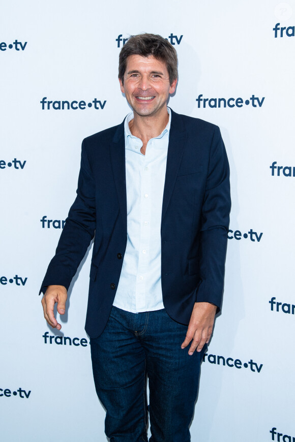 Face à la situation, Thomas Sotto s'est expliqué.
Thomas Sotto lors du photocall dans le cadre de la conférence de presse de France Télévisions au Pavillon Gabriel à Paris, France, le 24 août 2021. © Pierre Perusseau/Bestimage