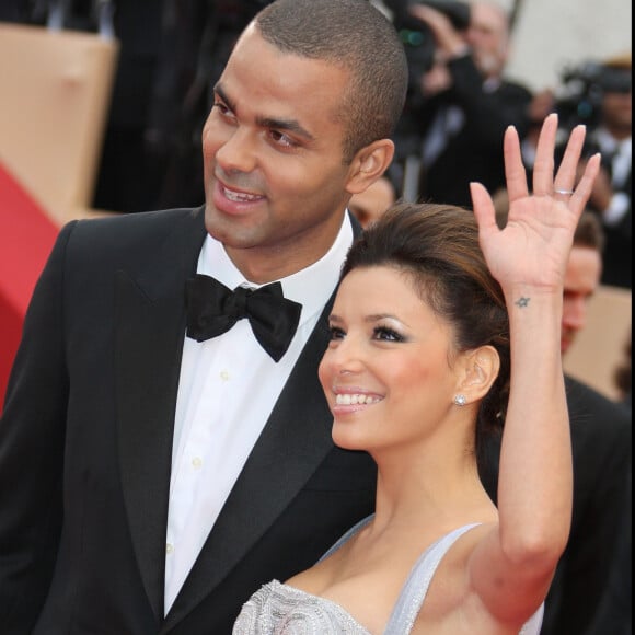 Tony Parker et Eva Longoria lors du 62e Festival de Cannes, le 15 mai 2009.