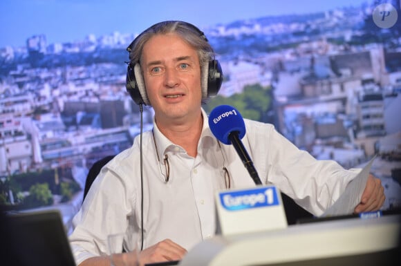 Exclusif - Nicolas Poincaré - Enregistrement d'une émission animée par Marion Ruggieri et Nicolas Poincaré lors de la journée spéciale du 60ème anniversaire de la radio Europe 1 à Paris le 4 février 2015.