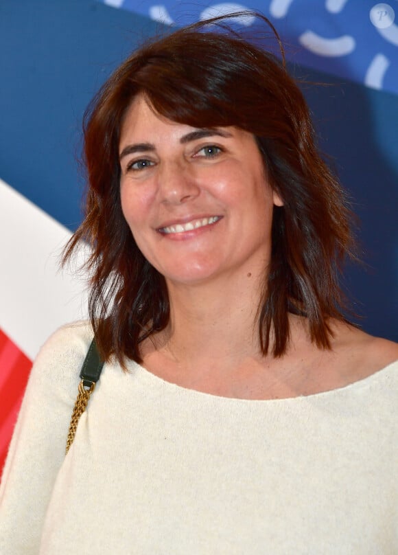 Estelle Denis lors de l'inauguration d'un magasin Intersport Paris République à Paris le 5 juin 2024