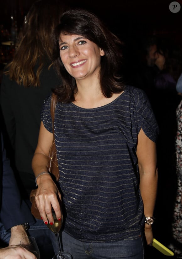 Estelle Denis lors du dîner d'inauguration du club Roxie à Paris le 27 novembre 2018