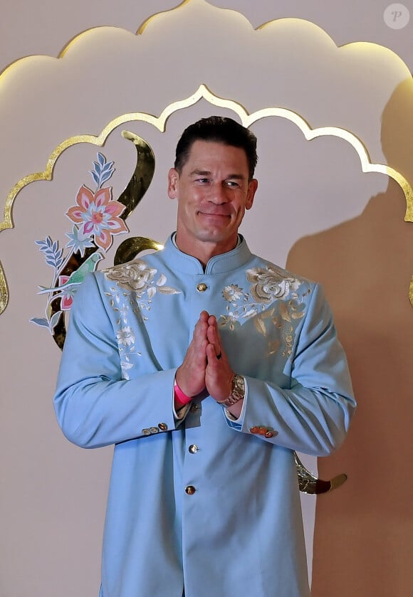 John Cena - Mariage d'Anant Ambani et Radhika Merchant à Mumbaï en juillet 2024. © Ashish Vaishnav/SOPA Images via ZUMA Press/Bestimage