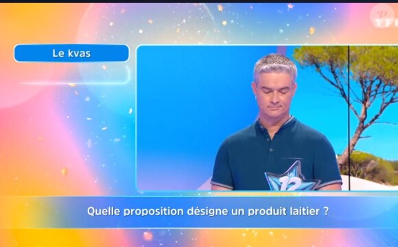 "J'ai un travail assez modeste, l'émission a changé mon train de vie et m'a permis de changer de dimension", explique-t-il
Eric éliminé des "12 Coups de midi", le 19 juin 2020, sur TF1