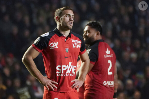 Pour "menace de mort à raison de l'origine"
Melvyn Jaminet (RC Toulon) - Match de Rugby du Top 14 : Toulon l'emporte 19 - 5 face au Stade Français le 30 décembre 2023. © Norbert Scanella / Panoramic / Bestimage 