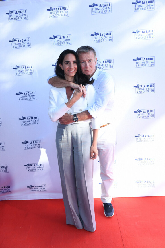 Franck Dubosc et sa femme Danièle - 10ème Festival du Cinéma et de la Musique de Film à La Baule le 28 juin 2024. © Rachid Bellak/Bestimage