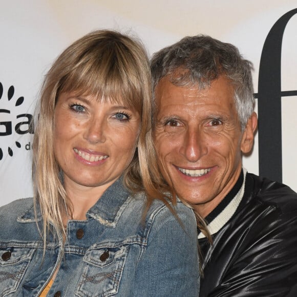 Nagui et sa femme Mélanie Page - Avant-première du film "Les fantasmes" au cinéma Pathé Wepler à Paris. Le 24 juin 2021 © Coadic Guirec / Bestimage