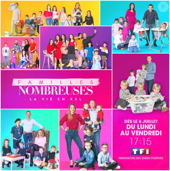 Un bébé de plus rejoint le célèbre programme "Familles nombreuses : la vie en XXL", diffusé sur TF1. 
"Familles nombreuses, la vie en XXL" sur TF1.