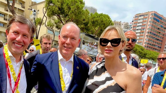 Charlene et Albert de Monaco stylés et assortis à Nice : la princesse dévoile ses épaules, Albert conquis