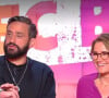 Cyril Hanouna lui a aussi confié les commandes d'une émission quotidienne baptisée "PAF"
Cyril Hanouna et Pascale de la Tour du Pin sur le plateau de "Touche pas à mon poste"