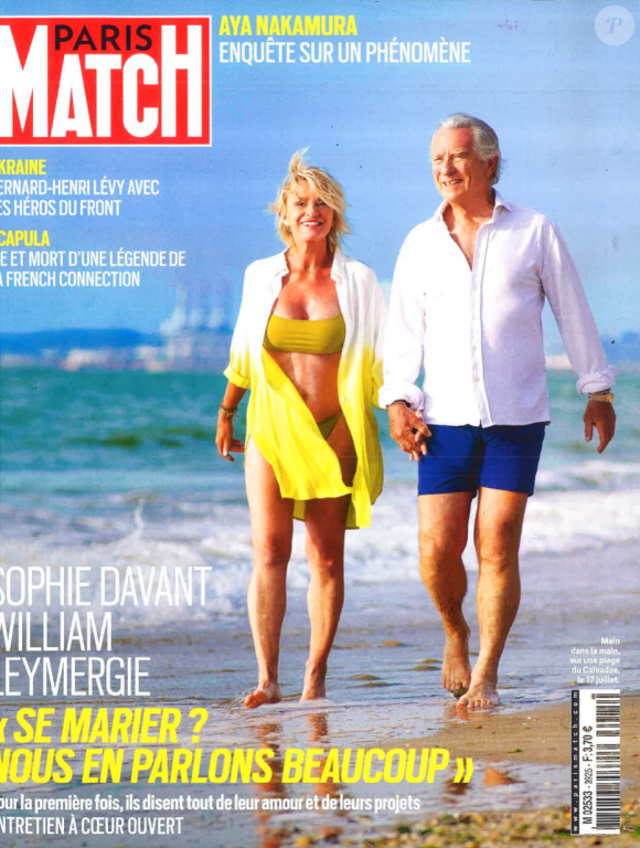 Magazine "Paris Match" en kiosques le 25 juillet 2024.