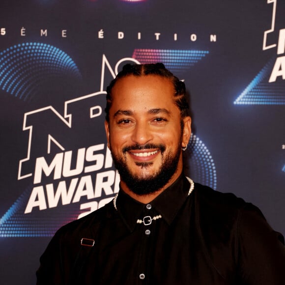 Slimane au photocall de la 25ème cérémonie des "NRJ Music Awards (NMA)" au palais des Festivals et des Congrès de Cannes, France, le 10 novembre 2023. © Dominique Jacovides/Bestimage 