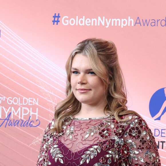 Camille Gottlieb - La famille princière au photocall et cérémonie de clôture de la 63ème édition du Festival de Télévision de Monte-Carlo (63rd Golden Nymph) au Grimaldi Forum à Monaco le 18 juin 2024. © Denis Guignebourg / Bestimage