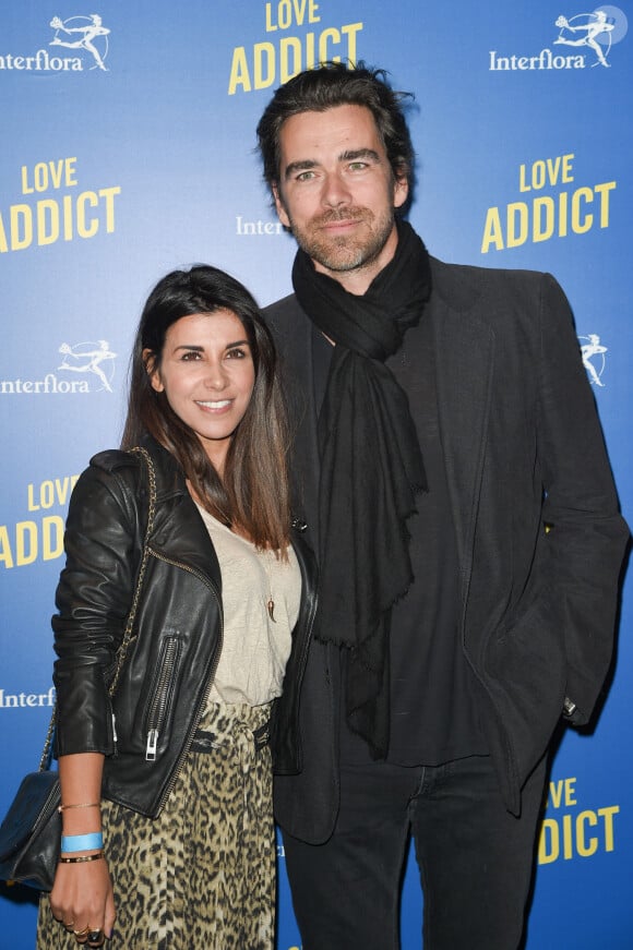 Reem Kherici et Gilles Lemaire - Avant-première du film "Love Addict" au cinéma Gaumont Champs-Elysées Marignan à Paris, le 16 avril 2018. © Coadic Guirec/Bestimage