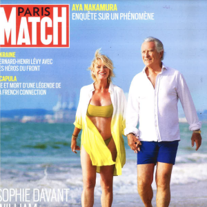 La couverture du magazine Paris Match.