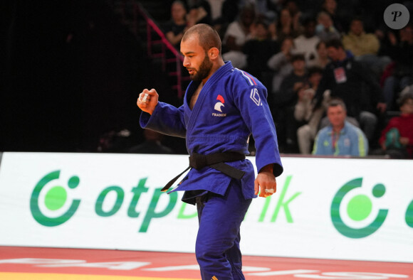 Luka Mkheidze de France 1/4 FINALE - 60 kg Hommes lors du Paris Grand Slam 2024, IJF Judo event le 2 février 2024 à l'Accor Arena à Paris - Laurent Lairys / ABACAPRESS.COM