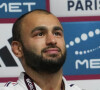 Arrivé en France avec ses parents, il a laissé en Géorgie sa grand-mère, atteinte d'Alzheimer, et ses deux soeurs.
Luka Mkheidze de France Podium - 60 kg Hommes lors du Paris Grand Slam 2024, IJF Judo event le 2 février 2024 à l'Accor Arena à Paris. Laurent Lairys / ABACAPRESS.COM