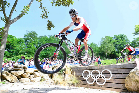 Victor Koretzky espérait décrocher l'or
Victor Koretzky lors de l'épreuve de VTT cross country à Elancourt le 29 juillet 2024 lors des JO de Paris 2024. © Federico Pestellini / DPPI / Panoramic / Bestimage