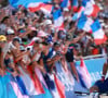 Mais il a dû se contenter de la médaille d'argent
Victor Koretzky lors de l'épreuve de VTT cross country à Elancourt le 29 juillet 2024 lors des JO de Paris 2024. Photo: Jan Woitas/DPA/ABACAPRESS.COM