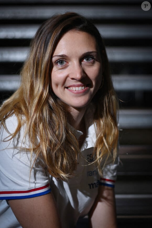 Manon Apithy-Brunet pendant le media day à Paris, France. ( Photo federico pestellini / panoramic ) -