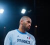 Son père a lui aussi joué au basket
Nicolas Batum (France) - Match de préparation aux JO "France - Australie (82-83)" à Orléans, le 21 juillet 2024. 