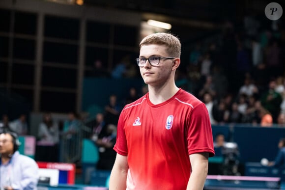 Alexis Lebrun - La France perd contre Taiwan en double mixte - Jeux Olympiques 2024 le 27 juillet 2024.