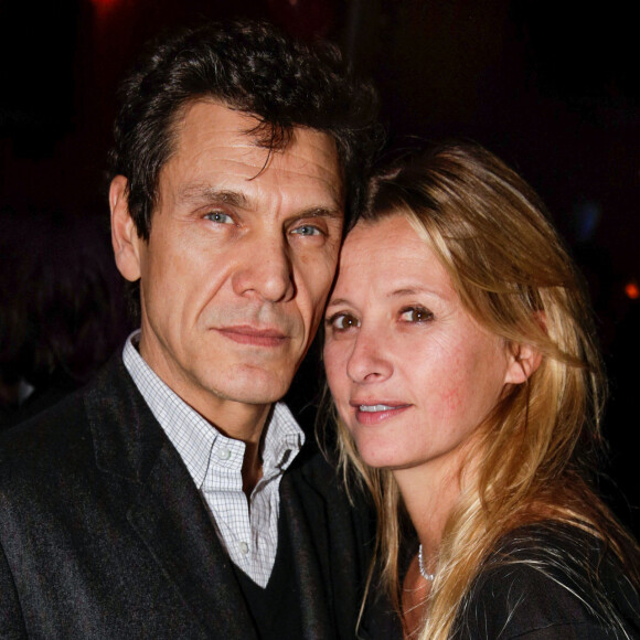 Marc Lavoine et Sarah Lavoine à la soirée Good Bye Valentine qui s'est tenue au Chapelier, à Paris, le 14 février 2014. Jérôme Domine/ABACAPRESS.COM