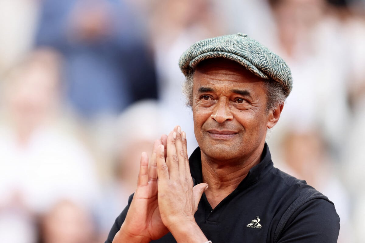 Photo Yannick Noah Semble S Tre Tr S Rapidement Remis De La Grave Blessure Yannick Noah