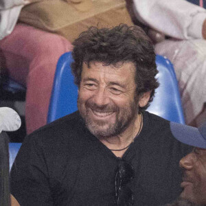 Patrick Bruel, son fils Oscar, Harry Roselmack et sa femme Chrislaine - Les célébrités assistent aux épreuves de judo lors des Jeux Olympiques de Paris 2024 (JO) au Arena Champs de Mars à Paris, France, le 2 août 2024. © Jacovides-Perusseau/Bestimage 