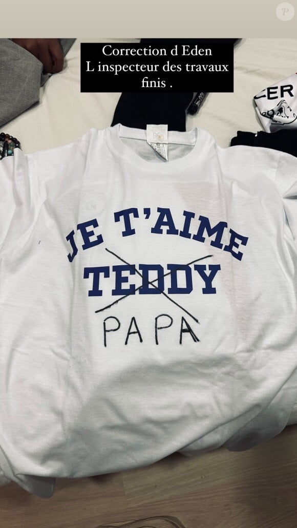 Le beau geste d'Eden pour son père Teddy Riner, Instagram.