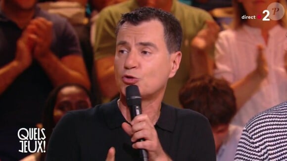 Auprès de "TVMAG", Laurent Luyat n'a pas hésité à pousser un gros coup de gueule.
Laurent Luyat dans "Quels Jeux !" sur France 2.