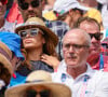 Depuis les gradins, les parents d'Esmeralda et Amada ne semblent pas avoir échangé de gestes d'affection. Ne souhaitant certainement pas attirer l'attention sur eux.
Eva Mendes et Ryan Gosling pendant les Jeux Olympiques de Paris 2024 - Jour 9 au Château de Versailles le 4 août 2024 à Versailles, France.