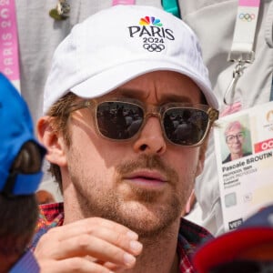 Ryan Gosling pendant les Jeux Olympiques de Paris 2024 - Jour 9 au Château de Versailles le 4 août 2024 à Versailles, France. Photo par ABACAPRESS.COM