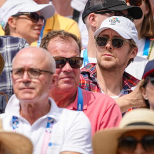 Eva Mendes et Ryan Gosling pendant les Jeux Olympiques de Paris 2024 - Jour 9 au Château de Versailles le 4 août 2024 à Versailles, France. Photo par ABACAPRESS.COM