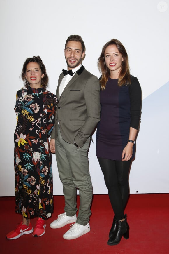 Marwan Berreni, Dounia Coesens - Cérémonie de clôture du 19ème Festival de la Fiction TV de La Rochelle. Le 16 septembre 2017 © Christophe Aubert via Bestimage