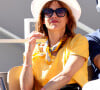 Sophie Marceau - Célébrités dans les tribunes de la finale homme des Internationaux de France de tennis de Roland Garros 2024 à Paris le 9 juin 2024. © Jacovides-Moreau/Bestimage