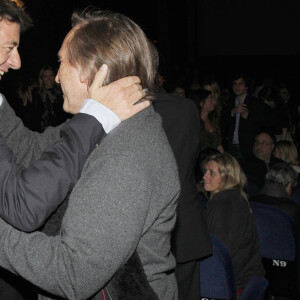 Alexandre Arcady, Patrick Bruel - Première du film Le prénom au Gaumont Opéra le 23 avril 2012.