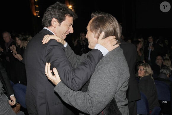 Alexandre Arcady, Patrick Bruel - Première du film Le prénom au Gaumont Opéra le 23 avril 2012.