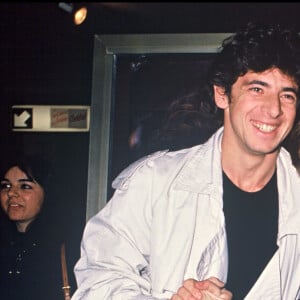 Alexandre Arcady, Patrick Bruel - Archives - Première de "Union sacrée" en 1989.