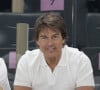 Tom Cruise fait partie des stars attendues pour la cérémonie de clôture des Jeux olympiques de Paris 
Tom Cruise assiste aux épreuves de gymnastique avec Simone Biles des USA lors des Jeux Olympiques à Paris