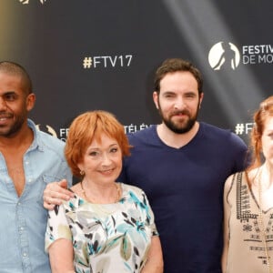 Amélie Etasse, Loup-Denis Elion, Marion Game, David Mora, Anne-Elisabeth Blateau et Gerard Hernandez lors du 57e Festival TV de Monte-Carlo, le 17 juin 2017. JLPPA/ABACAPRESS.COM